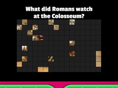 FAST FACTS ABOUT THE ROMANS!