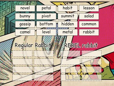 Regular Rabbit vs. REBELs