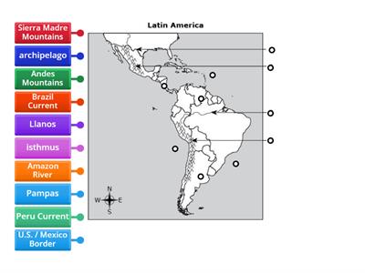 Latin America - Ga. standards