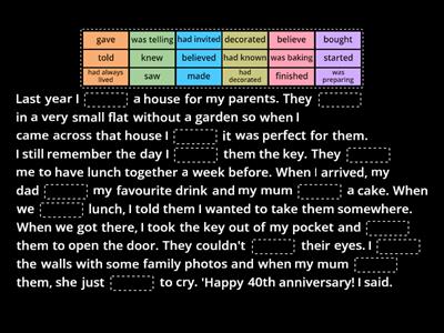 I11 - Narrative tenses