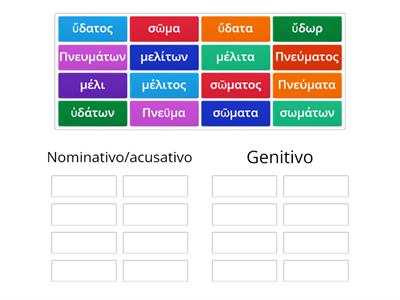  3ª Declinação dental neutro