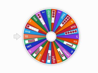 Number, Quantity, and Word Spinner