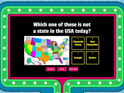 American Colonies Quiz