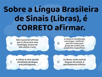  Aspectos Linguísticos da Língua Brasileira de Sinais