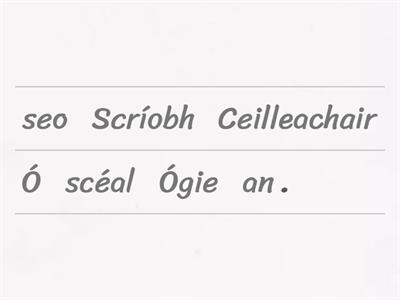 "An Cluiche Mór" le Ógie Ó Ceallachóir