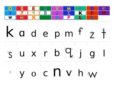 Wordwall Alphabet - Teaching Resources