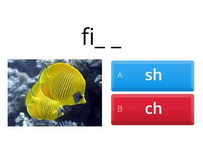  What is the missing digraph? Sh/Ch