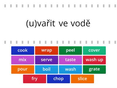  Vocabulary - cooking