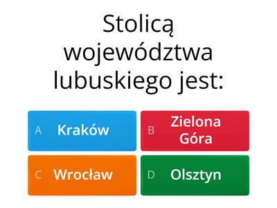 geografia-województwa i stolice Polska