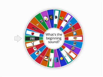 Alphabet Beginning Sound Wheel