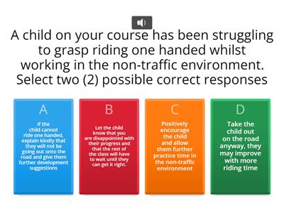 Duty of care quiz