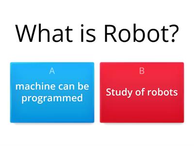 Robot and Robotics