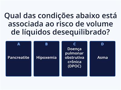 Quiz de Diagnósticos de Enfermagem: