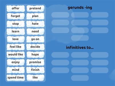 EF pre int gerunds and infinitives