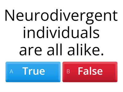 Myth vs Fact games about The Neurodiversity