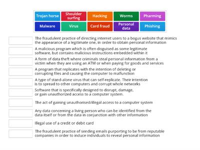 ICT Quiz on Data security