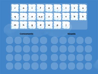 CONSONANTS & VOWELS