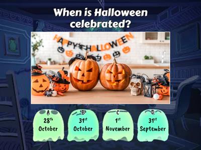 Halloween quiz (H7)