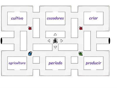 Maze Chase: Acentuación de Los Primeros Humanos