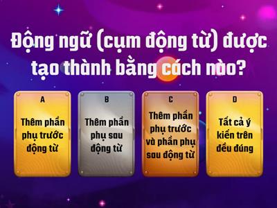 Luyện tập động ngữ (cụm động từ)