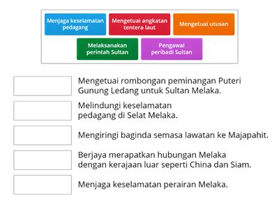 unit 11:Peranan Hang Tuah sebagai Laksamana Melaka