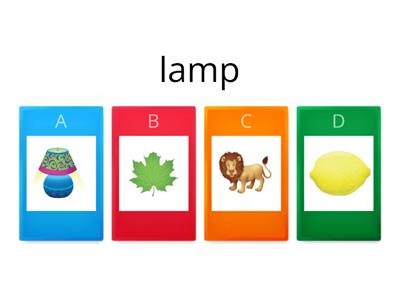 Quiz Oxford Phonics Letter Ll