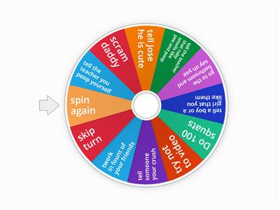 spin for a dare