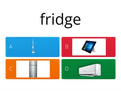 Quiz Household appliances