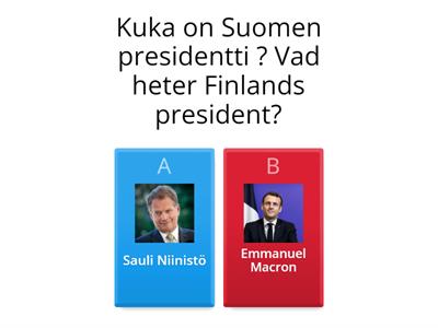 Suomi Finland tietovisa / frågesport