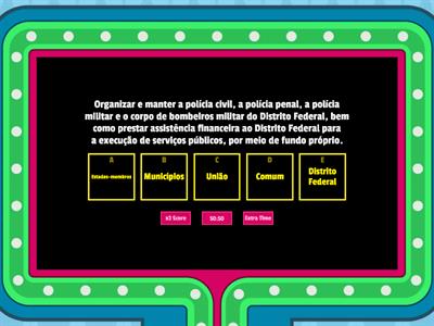 Direito Constitucional II - De quem é a competência administrativa?