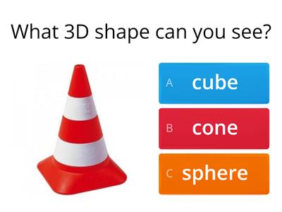 Identify the 3D Shapes