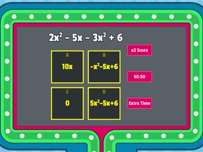 adding and subtracting polynomials