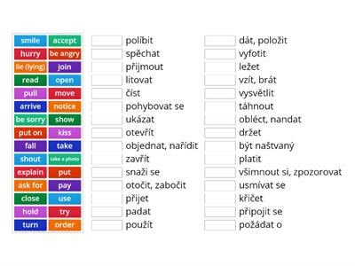 basic verbs 4 (Czech-English)