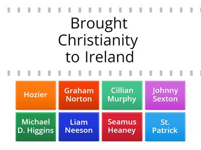 Famous Irish people