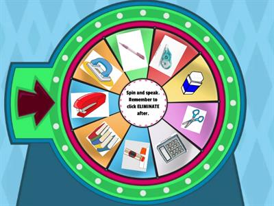 Office stationery wheel