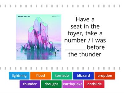 Natural disasters and songs! F2F Intermediate