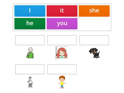 I he she you - Recursos de ensino
