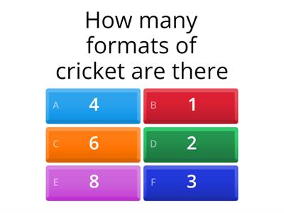 My brilliant cricket quiz