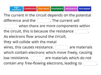 Calculate resistance - Teaching resources