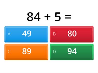 Sčítanie dvojciferného a jednociferného čísla s prechodom cez základ 10 v obore do 100