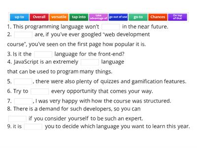 Programming languages