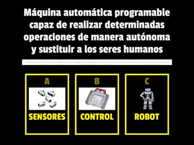 PARTES DE UN ROBOT