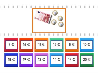 Wieviel Geld ist es? - Zahlenraum bis 20