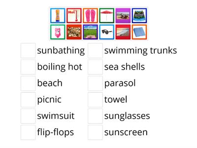 Summer Vocabulary