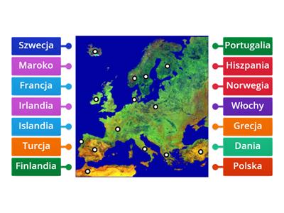 Państwa Europy