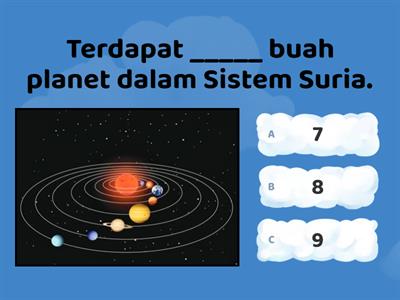 SAINS TAHUN 3 :  SISTEM SURIA (ahli sistem suria)