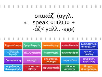 Ξένες λέξεις στην Ελληνική γλώσσα