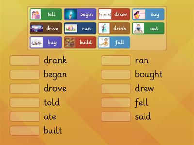 Irregular verbs