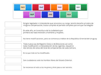 Une las correspondencias. Ciencias Sociales