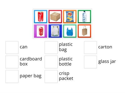 EO2 U6 Containers and materials